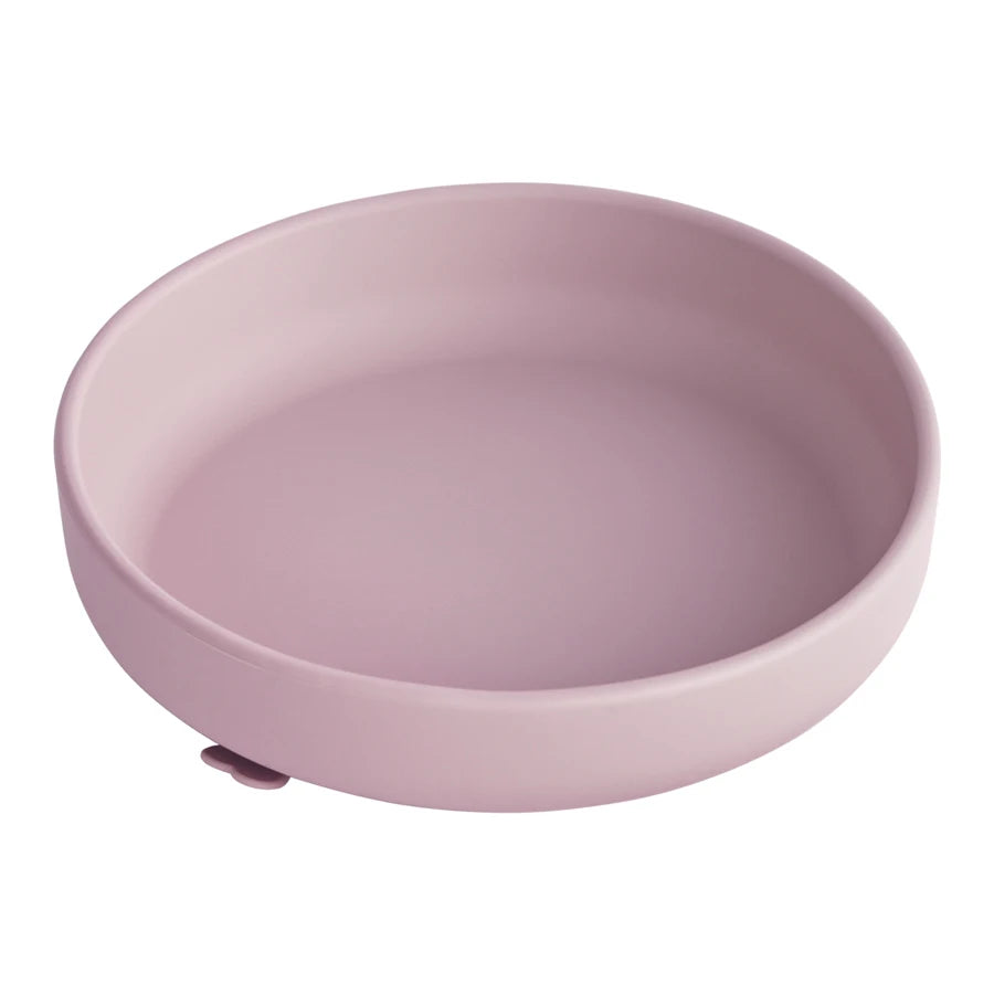 Safe Silicone Children's Tableware: Round Plates & Bowls