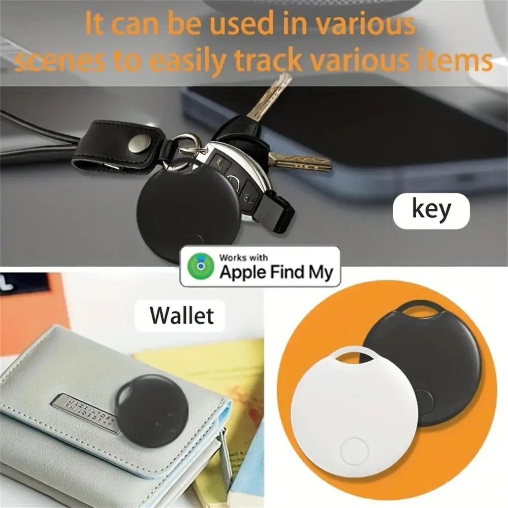 GPS Mini Tracker MFI Certification Anti Lose Reminder Device Key Wallet Car Smart Air Tag Works With Apple Find My IOS System