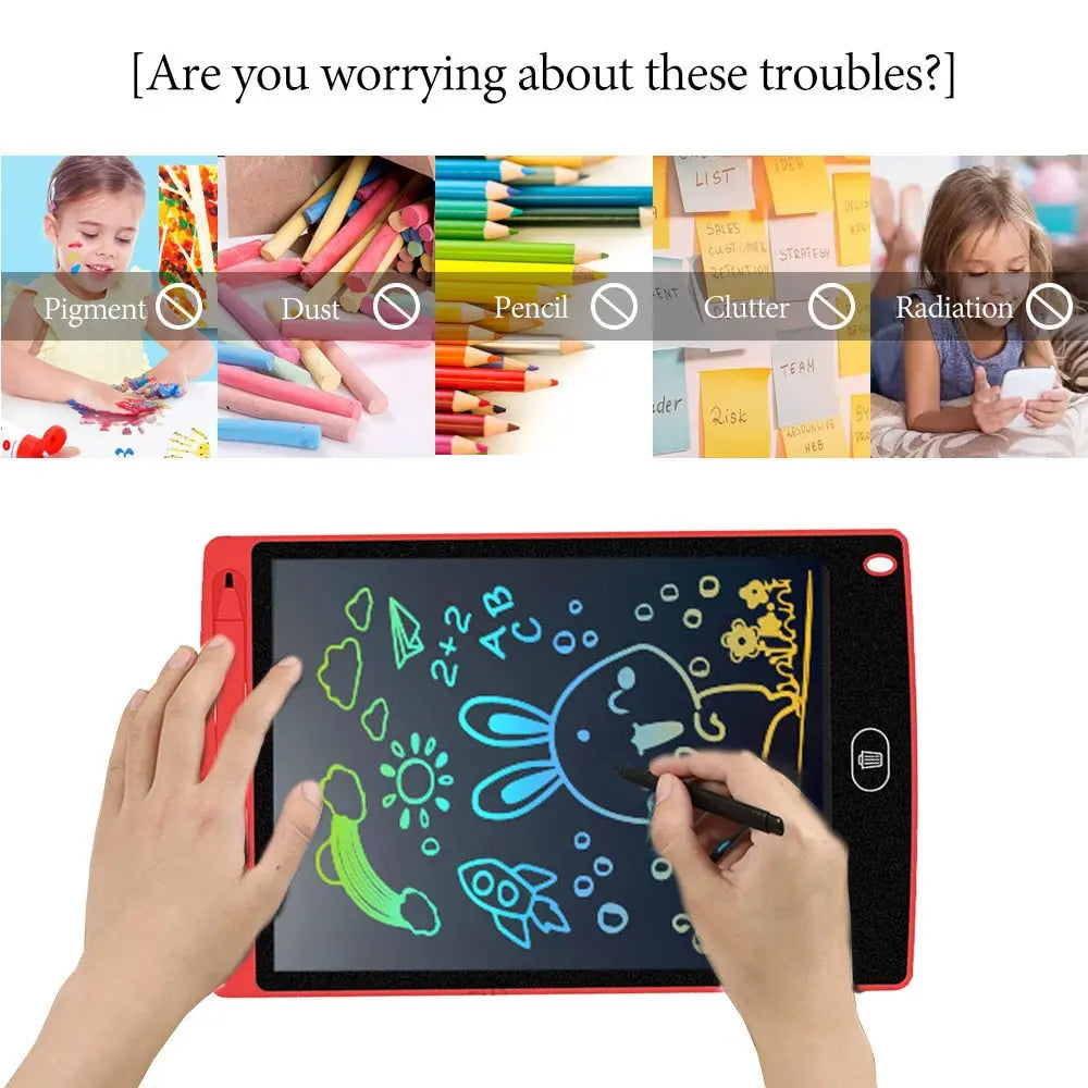 Yoors Shop 8.5 Inch Electronic LCD Writing Board For Graffiti Doodle, Smart Drawing Board, Children's Writing Board