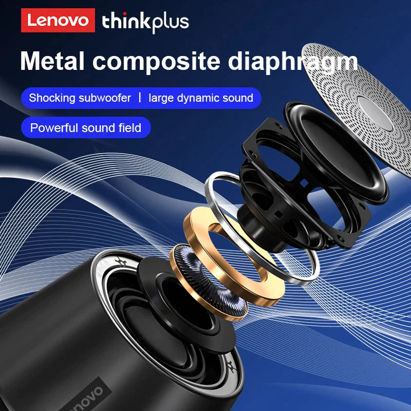 100% Originele Lenovo K3 Pro 5.0 Draagbare Bluetooth Speaker Stereo Surround Draadloze Bluetooth Speakers Audio Speler Luidspreker