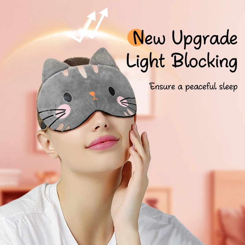 Sleeping Eye Mask Eyeshade Health Sleep Mask For Eyes Adjustable Light Breathable Blocking Eyepatch Travel Relax Sleeping Cover