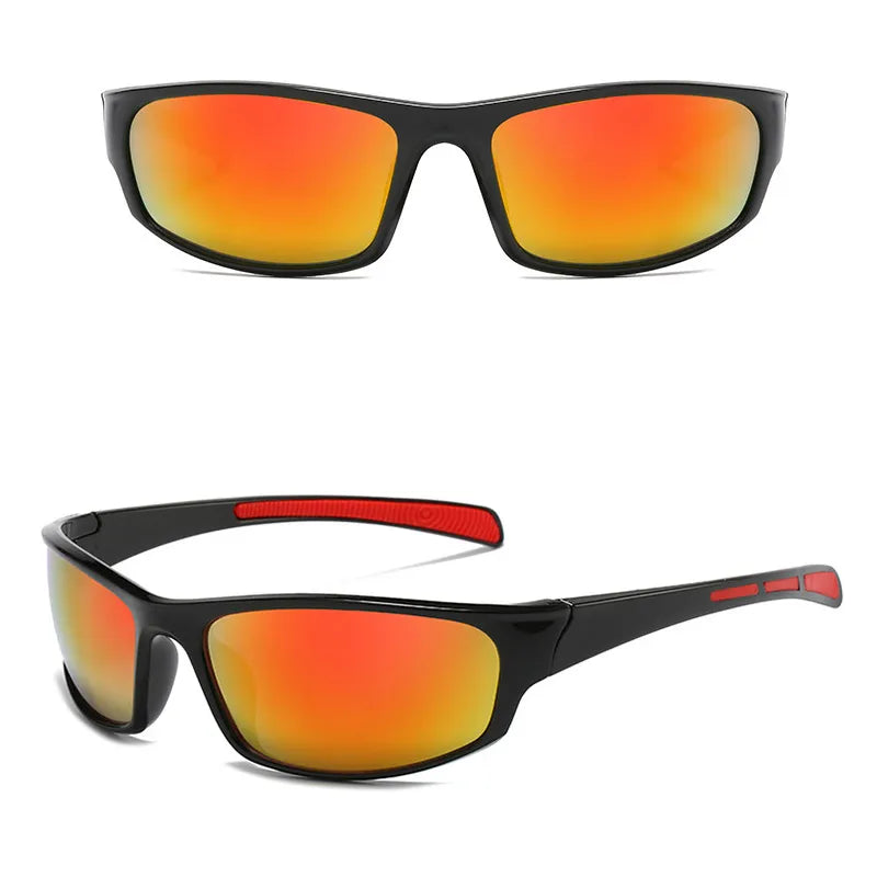 2023 New Fashion Polarized Sunglasses Color Changing Men Outdoor Sports Cycling Eyewear Road Mountain Bike Cycling Glasses