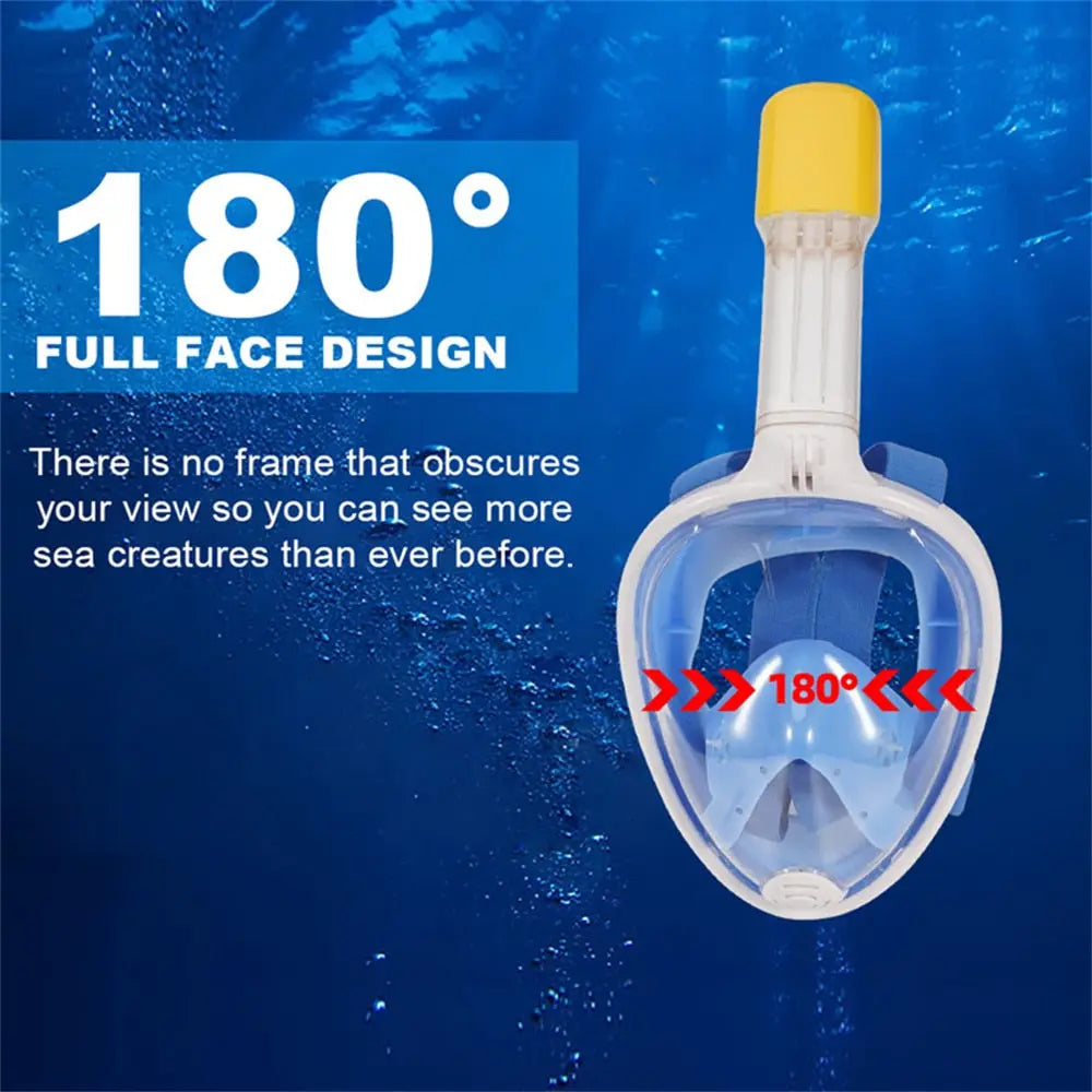 Maschera da Snorkeling in silicone a doppio tubo - Yoors Shop