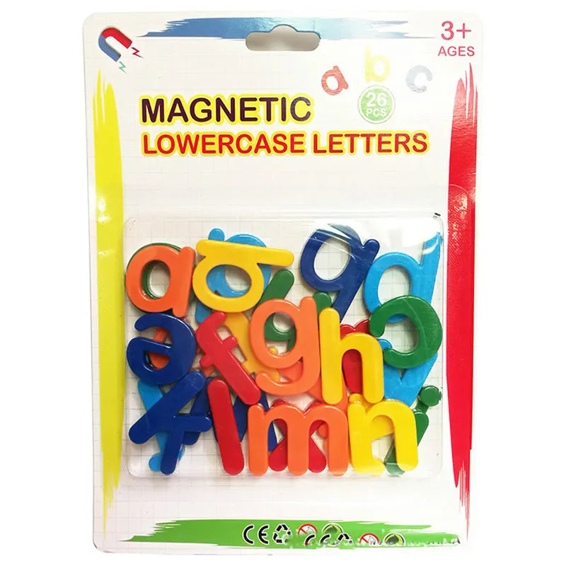 Magnetische alfabetletters voor het leren van kinderen