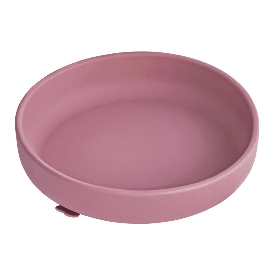 Safe Silicone Children's Tableware: Round Plates & Bowls